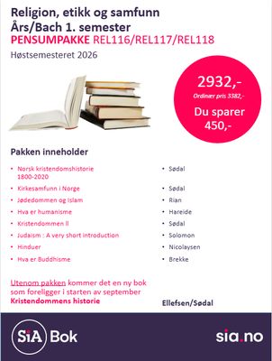 Religion, etikk og samfunn 1. semester