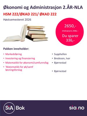 Økonomi og administrasjon 2.år NLA