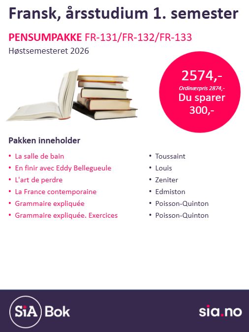 Fransk årsstudium 1. semester