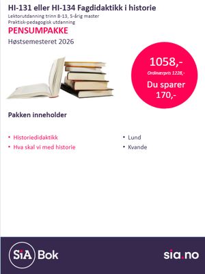HI-131 eller HI-134 Fagdidaktikk i historie