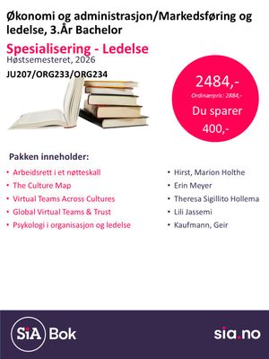 Økonomi og Administrasjon/Markedsføring og Ledelse 3.År - Ledelse spesislisering