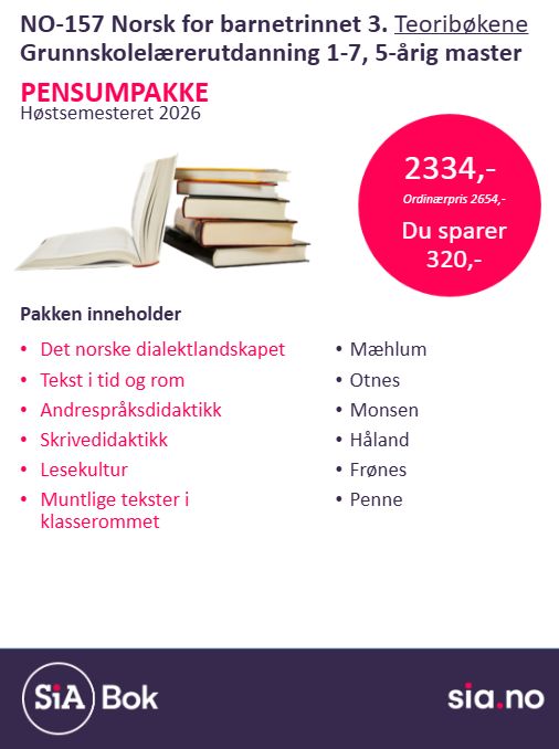 NO-157 Norsk for barnetrinnet 3