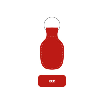 Red Smart NFC KEYCHAIN