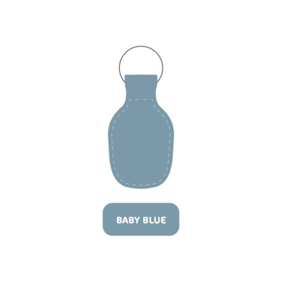 Baby Blue Smart NFC Keychain