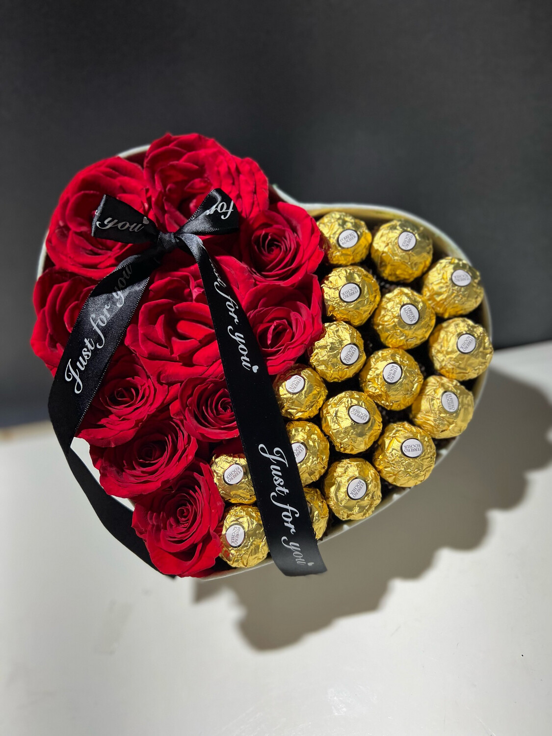 Valentines Blooms &amp; Chocolate Box