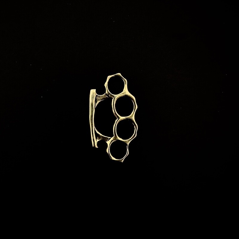 Dije de Manopla en Plata 925 con Baño de Oro 14k