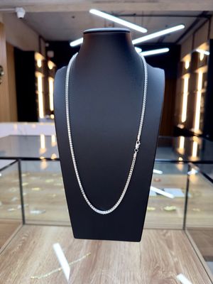 Cadena Franco de Plata italiana 925