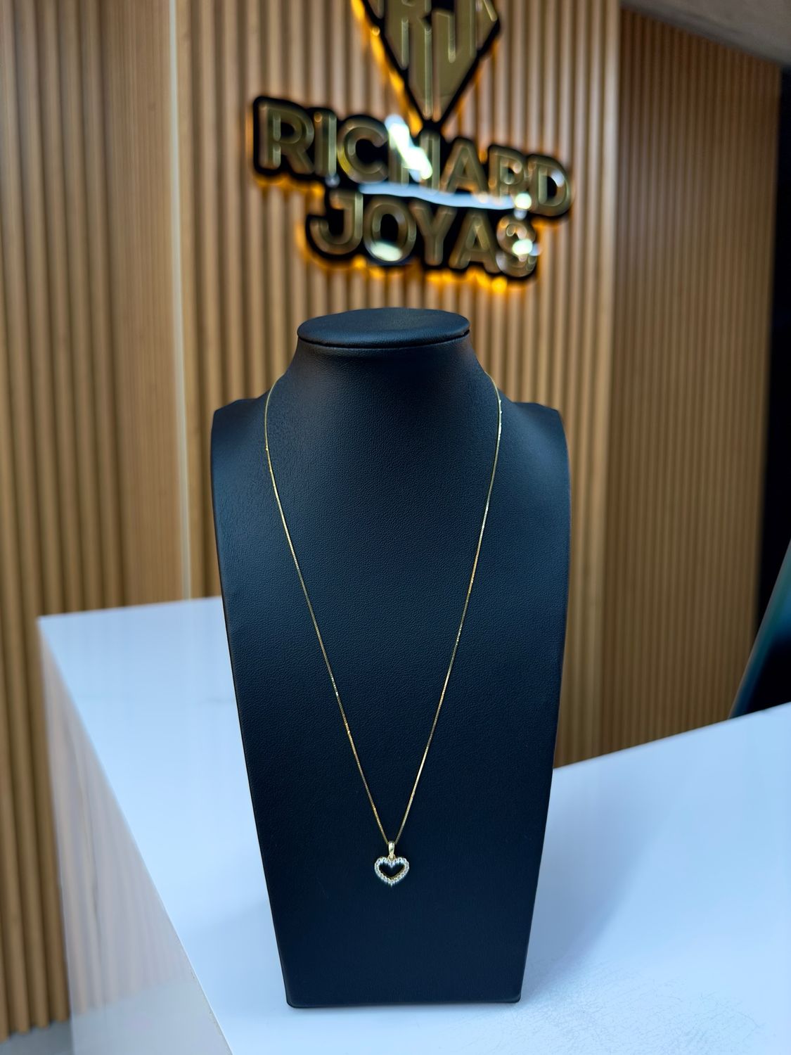 Cadena de tejido chino Con Dije de Corazon