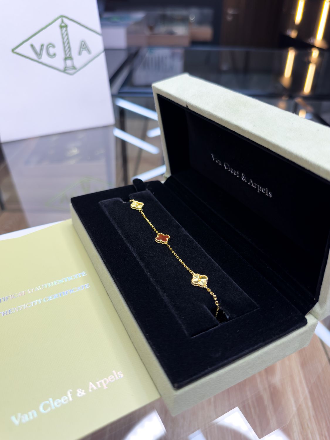 Pulsera / Brazalete Van Cleef 9mm x 19cm