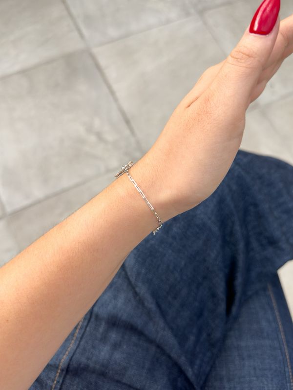 Pulsera Trébol Plata 925 Inspirada en Van Cleef – 18cm