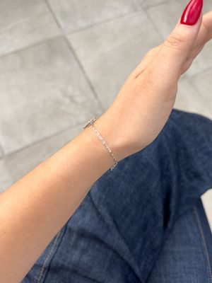 Pulsera Trébol Plata 925 Inspirada en Van Cleef – 18cm
