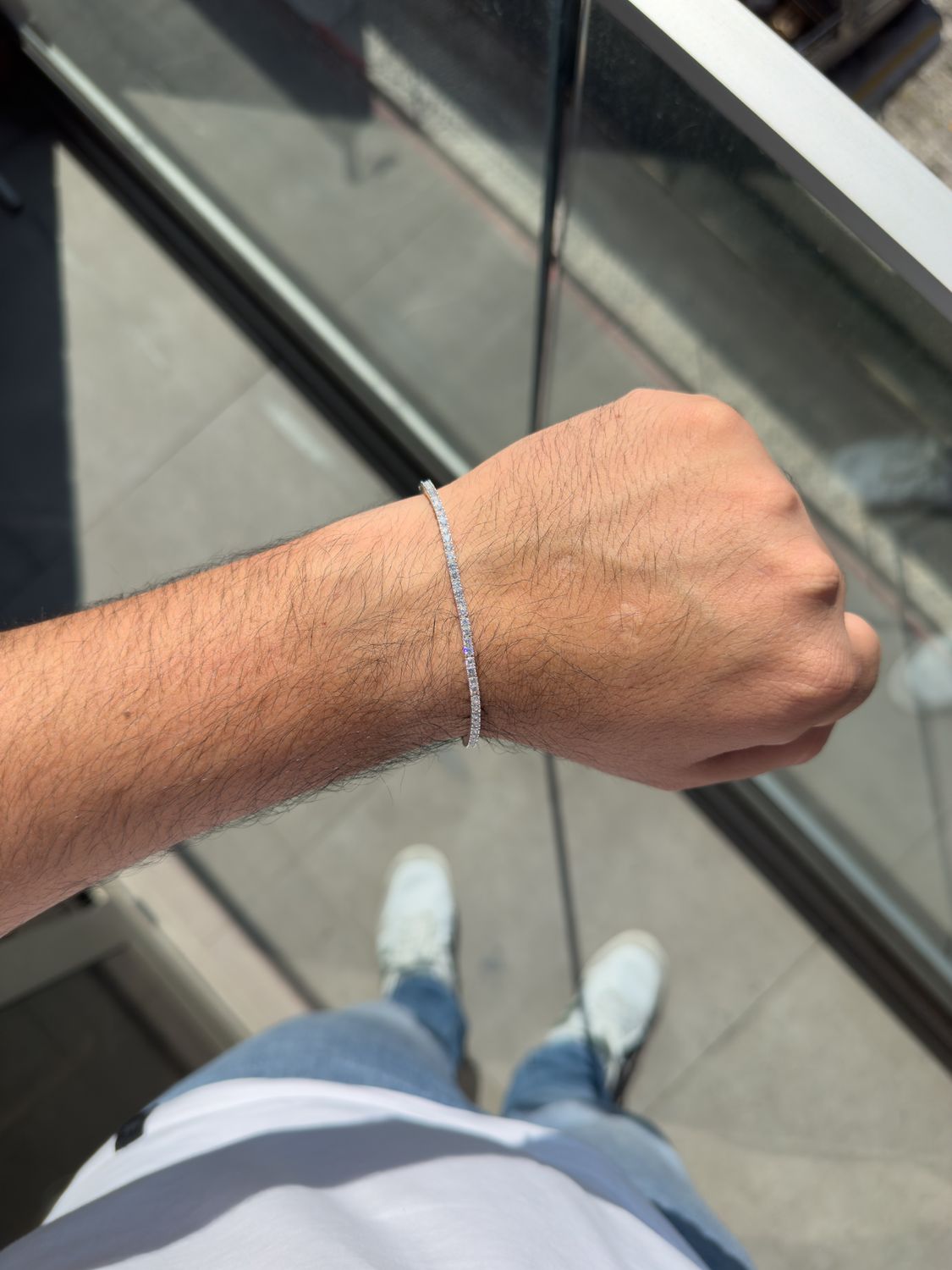 Pulsera Tennis 2mm de Plata 925 con Zirconias | Unisex