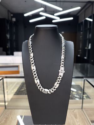 Cadena Classic Shade de Plata Italiana 925 – Inspirada en Mónaco Chain