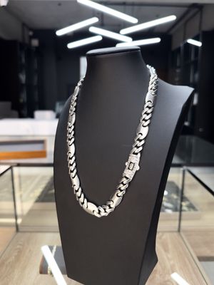 Cadena Classic Shade de Plata Italiana 925 – Inspirada en Mónaco Chain