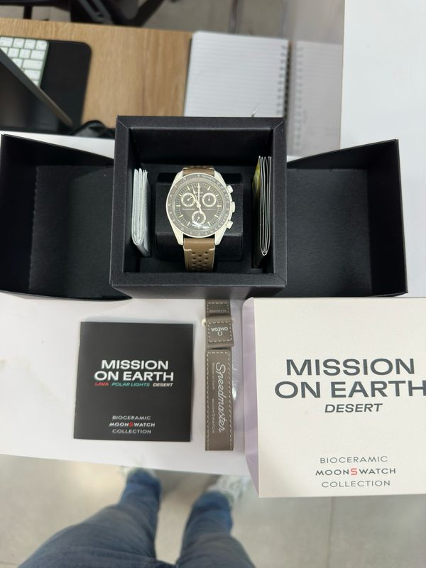 🌎 Swatch x Omega Mission On Earth USADO