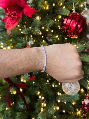 Pulsera Tennis Plata Italiana 925 – 5mm x 18.5cm