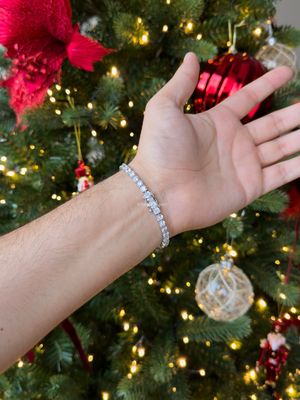 Pulsera Tennis Plata Italiana 925 – 5mm x 18.5cm