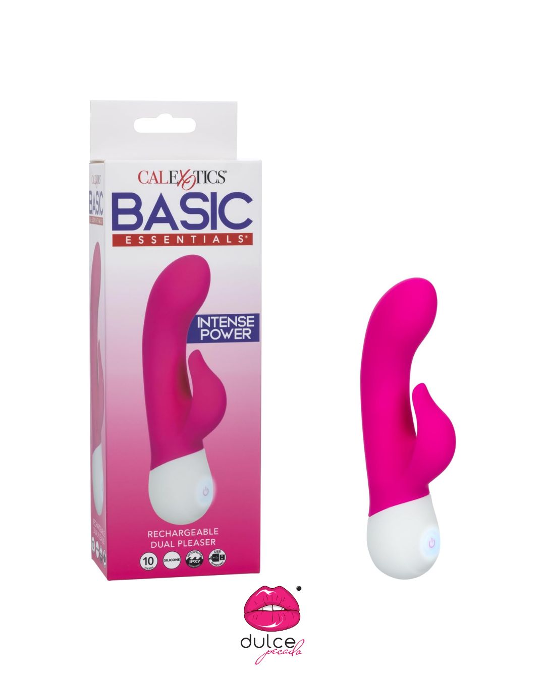 Rechargeable Dual Pleaser- Calexotics