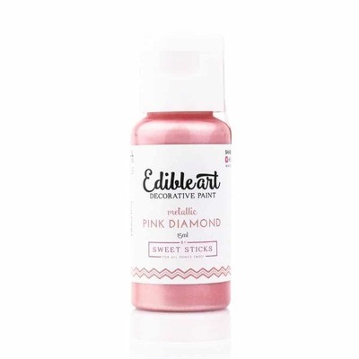 METALLIC PINK DIAMOND - Edible Art Paint 15 ml BB 10/20 METALLIC PINK DIAMOND - Edible Art Paint 15 ml BB 10/20