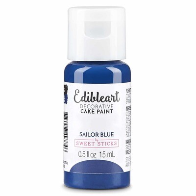 SAILOR BLUE - Edible Art Paint 15 ml BB 12/20 SAILOR BLUE - Edible Art Paint 15 ml BB 12/20