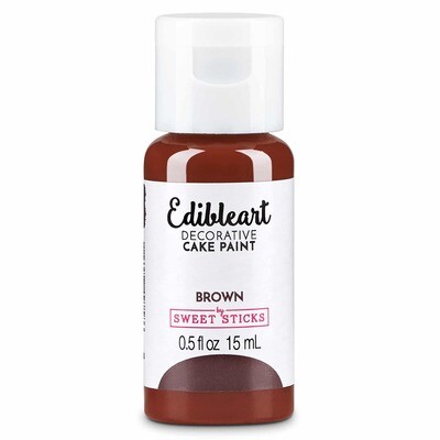 BROWN - Edible Art Paint 15 ml - BB: 04/21 BROWN - Edible Art Paint 15 ml - BB: 04/21