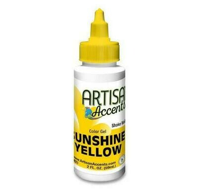Sunshine Yellow - Artisan Accents Gel Color Sunshine Yellow - Artisan Accents Gel Color