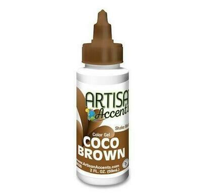 Coco Brown - Artisan Accents Gel Color Coco Brown - Artisan Accents Gel Color