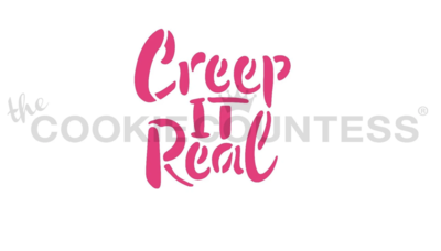 Creep It Real Stencil by Cookie Countess Creep It Real Stencil by Cookie Countess