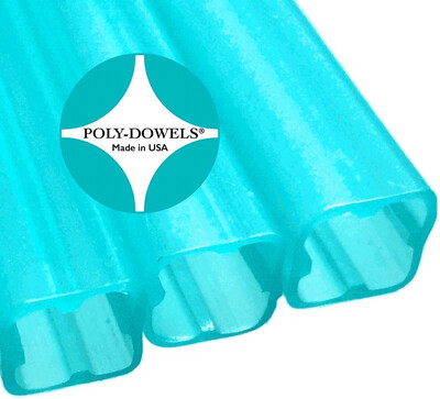Poly-Dowels Pacifica Square - 12 Pack Poly-Dowels Pacifica Square - 12 Pack