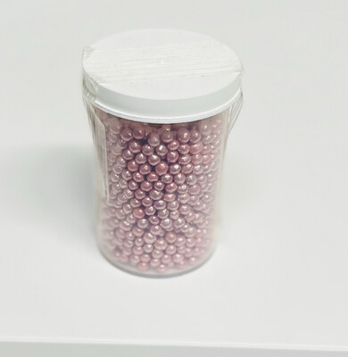 Dragees- Virgin Ice 80g - 4mm Pink Dragees- Virgin Ice 80g - 4mm Pink