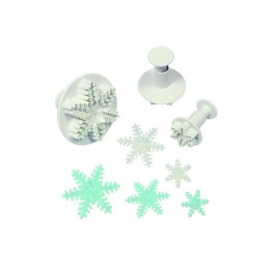 Snowflake Cutter - Set Of 3