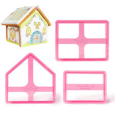 Cookie House - 3 Piece Cookie Cutter Set