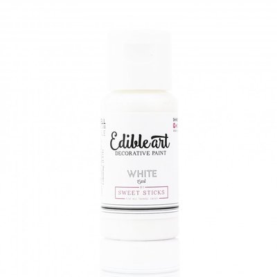 WHITE - Edible Art Paint 15 ml BB 02/21 WHITE - Edible Art Paint 15 ml BB 02/21