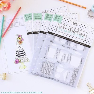 COMPLETE SET - Cake Sketching Templates v 2.0 - Free Shipping COMPLETE SET - Cake Sketching Templates v 2.0 - Free Shipping