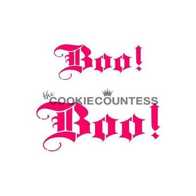 Boo 2 sizes by The Cookie Countess Boo 2 sizes by The Cookie Countess