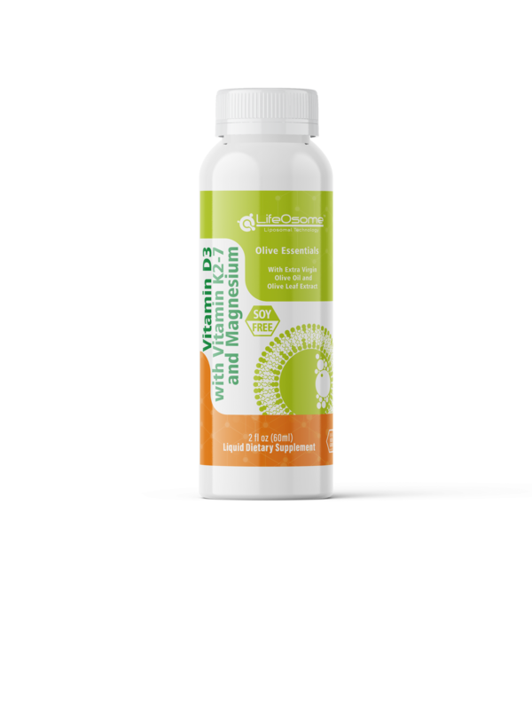 Liposomal Vitamin D3, K2-7 with Magnesium