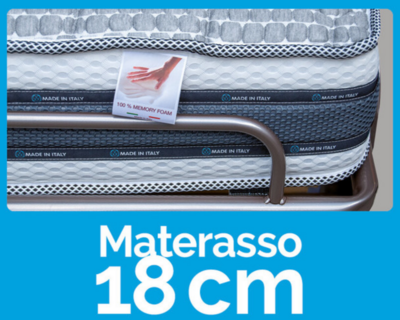 Divani letto materasso cm. 18