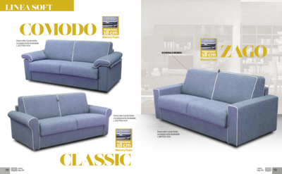 Divano Letto cm.18 mod.Comodo