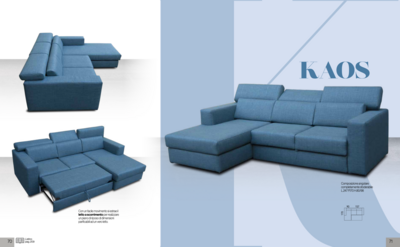 divano Letto angolo mod.Kaos