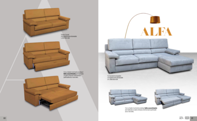 divano Letto angolo mod. Alfa