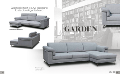 divano angolo mod.Garden