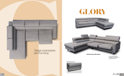 divano angolo mod. Glory