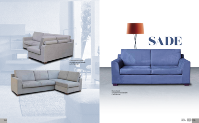 Divano lineare mod.Sade