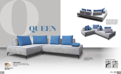 Divano lineare mod.Queen