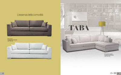 Divano lineare mod.Taba