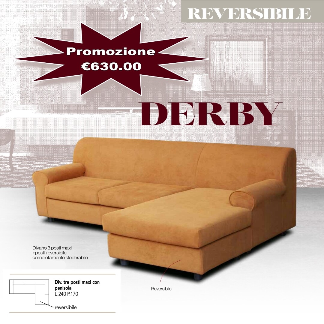 divano angolo mod.derby