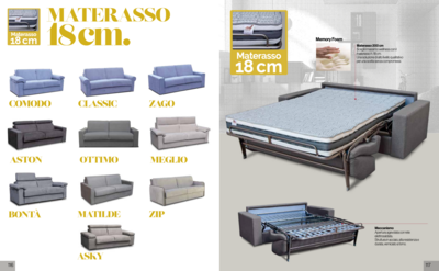 Divano cm.18 mod.Ottimo