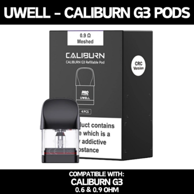 UWell - Caliburn G3 Pods (4 Pack)