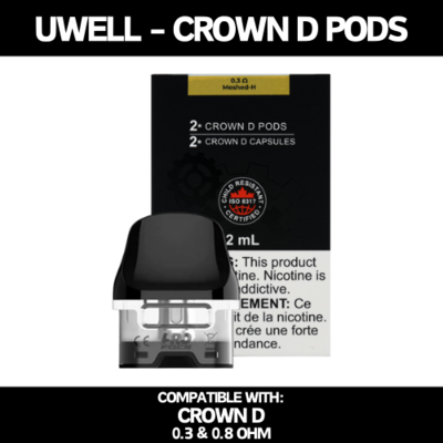 UWell - Crown D Pods (2 Pack)