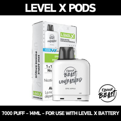 Level X - Flavour Beast Unleashed Pods